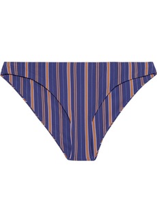 Eberjey - Annia striped low-rise bikini briefs - Blue - S