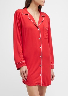 Eberjey Gisele Button-Down Sleepshirt