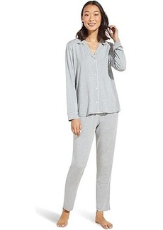 Eberjey Gisele Slim Tuxedo Pajama Set