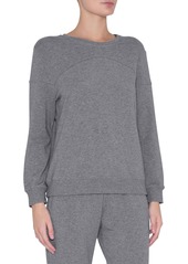 Eberjey Odile Piped Long-Sleeve Lounge Top