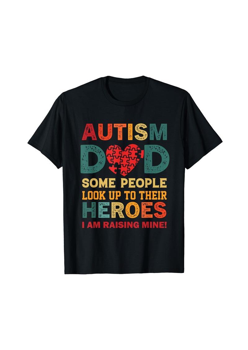 ECCO Autism Gift for fathers Day Dad gifts from daughter Father T-Shirt