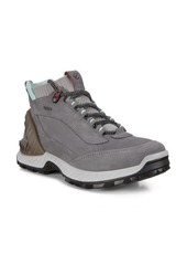 ECCO ExoHike Gore-Tex® Waterproof Hiking Shoe in Titanium/Concrete Lthr/fabric at Nordstrom