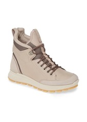 ECCO Exostrike Hydromax® Lace-Up Boot in Grey Rose Leather at Nordstrom