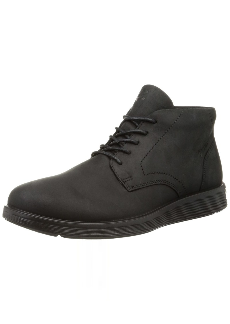 ECCO Men's S Lite Hybrid GORE-TEX Waterproof Chukka Boot BLACK