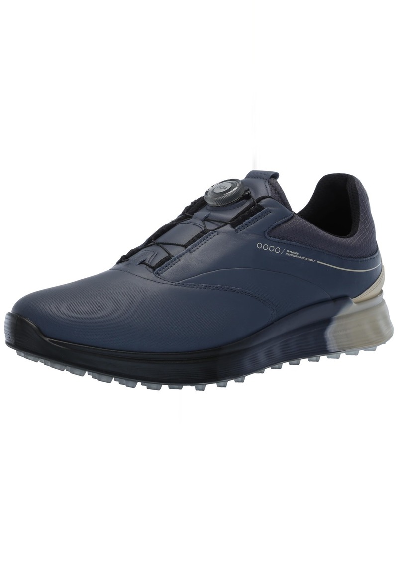 ECCO Men's S-Three BOA Gore-TEX Waterproof Hybrid Golf Shoe