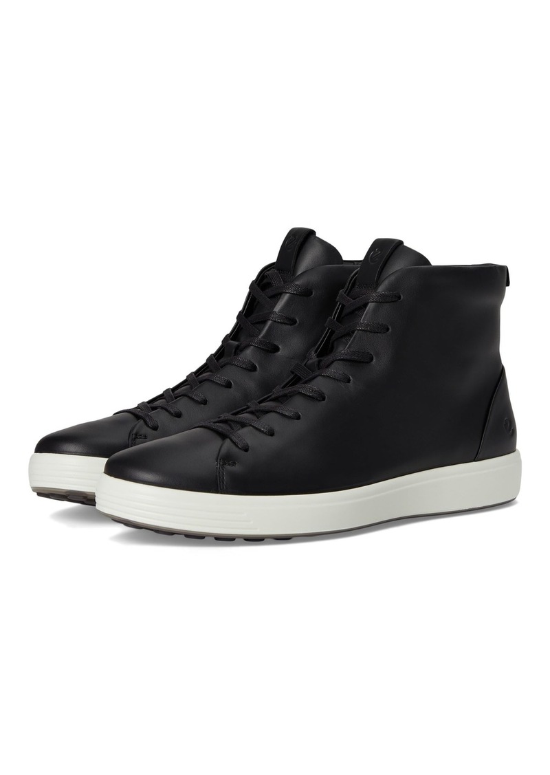 ECCO Men's Soft 7 Premier Hi Top Sneaker  7-7. 5