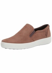 ECCO mens Soft 7 Slip-on Sneaker  Perforated  US