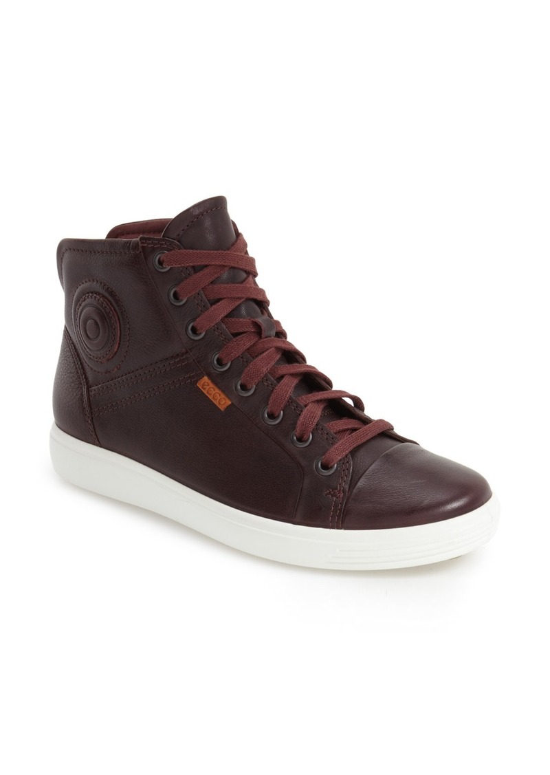 ecco high top shoes