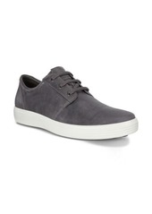 ECCO Soft 7 Plain Toe Sneaker in Magnet Leather at Nordstrom