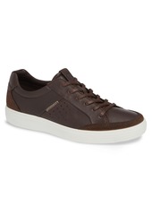 ECCO Soft 7 Relaxed Sneaker in Coffee Leather at Nordstrom