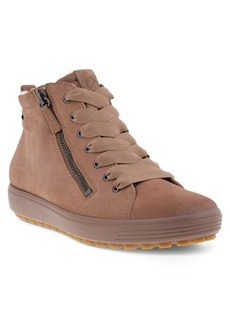 ECCO Soft 7 Tred Gore-Tex® Waterproof Bootie in Morel Leather at Nordstrom