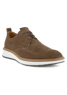 ECCO ST.1 Hybrid Perforated Plain Toe Derby in Birch at Nordstrom