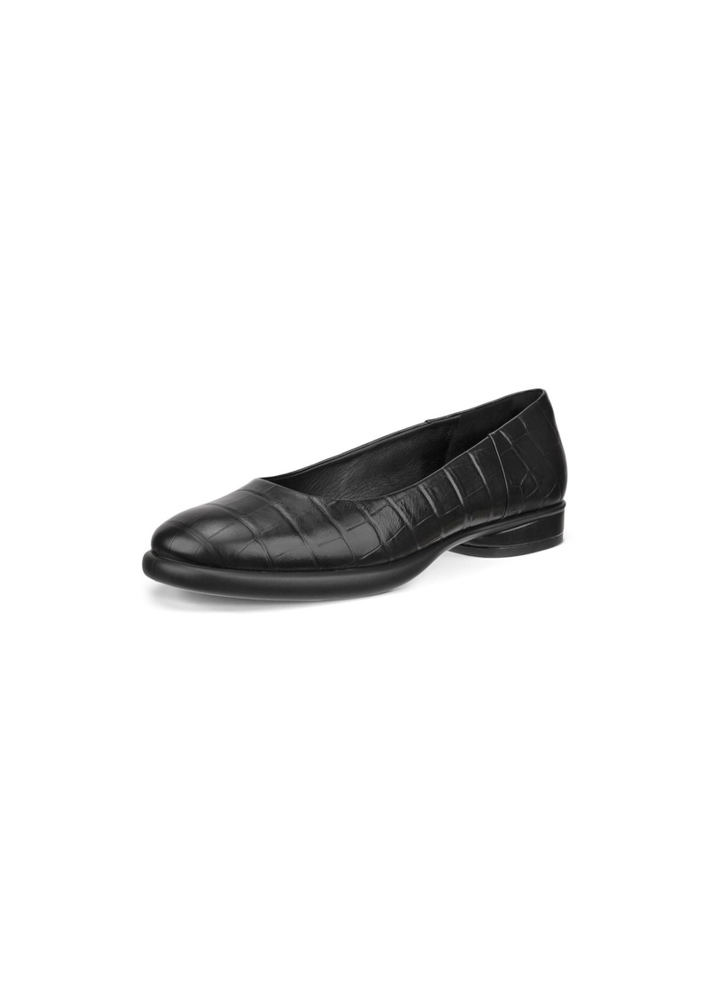 ECCO Women's Sculpted Luxe Ballerina Ballet Flat