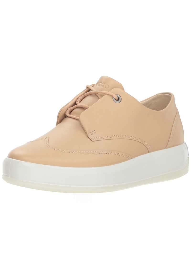 ECCO Women's Soft 9 Tie Sneaker VOLLUTO Wing TIP