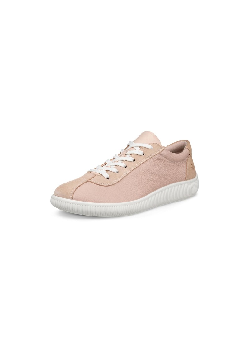 ECCO Women's Soft Zero Lace Up Sneaker Rose DUST