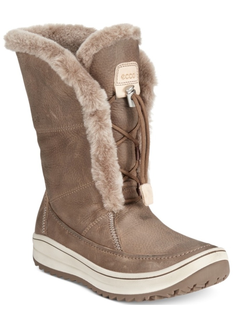 ecco women's trace zip cold weather boots