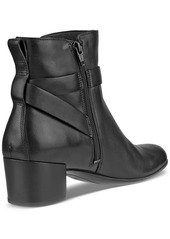 Ecco Womnen's Dress Classic 35 Block Heel Booties - Potting Soil