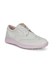 ECCO Classic Water Resistant Wingtip Derby in White Leather at Nordstrom