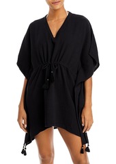 Echo Gauze Caftan Swim Cover-Up