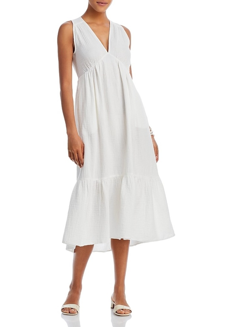 Echo Gauze Midi Dress Swim Cover-Up