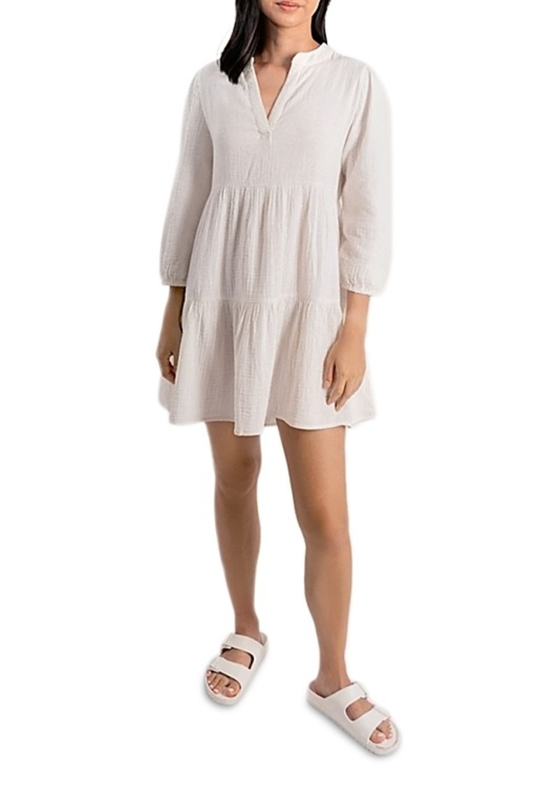 Echo Kiki Gauze Mini Dress Swim Cover-Up