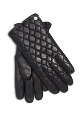 Echo Quilted Leather & Wool Tech Gloves