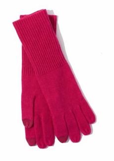 Echo Women's Wool-Cashmere Touch Gloves In Electric Pink