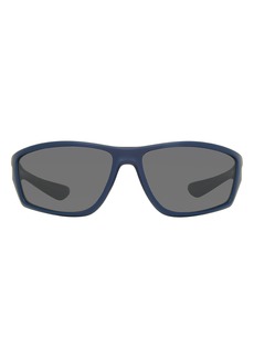 Eddie Bauer 64mm Rectangle Sunglasses in Blue/Gray at Nordstrom Rack