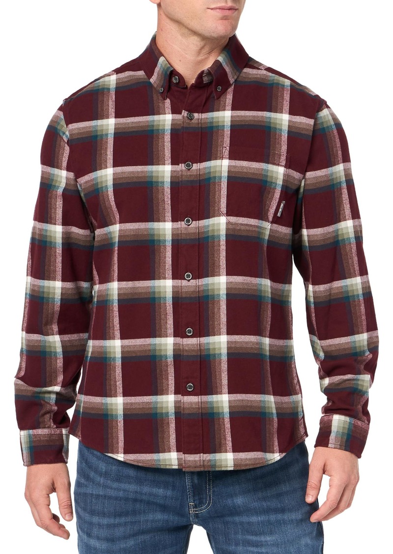 Eddie Bauer Men's Classic Fit Favorite Long-Sleeve Flannel Shirt