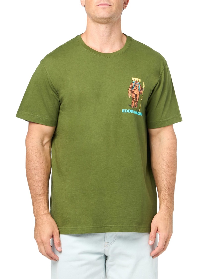 Eddie Bauer Men's Classic Fit Pack It Out Graphic T-Shirt