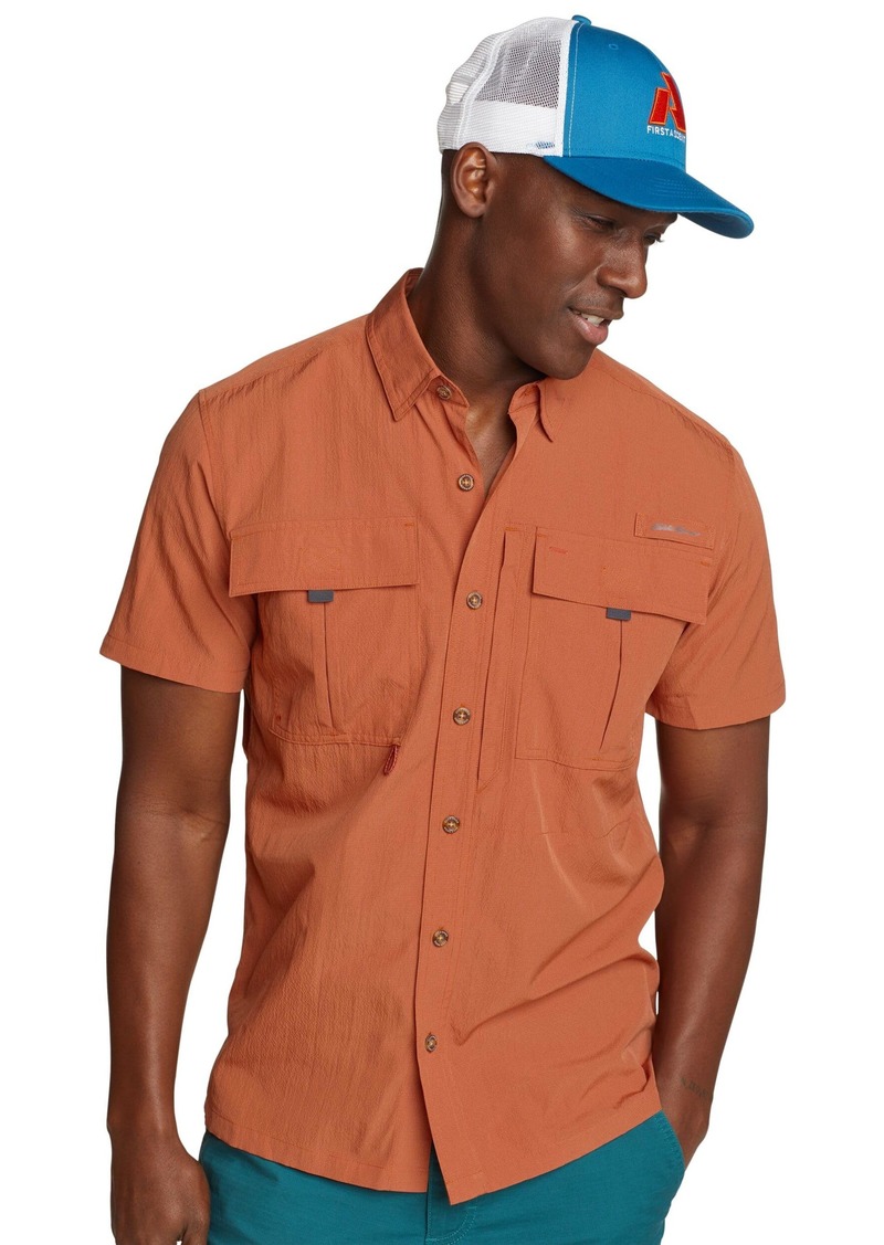 Eddie Bauer Men's Classic Fit UPF Guide 2.0 Short-Sleeve Shirt