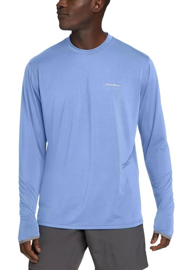 Eddie Bauer Men's Relaxed Fit UPF Long-Sleeve Crew Neck T-Shirt