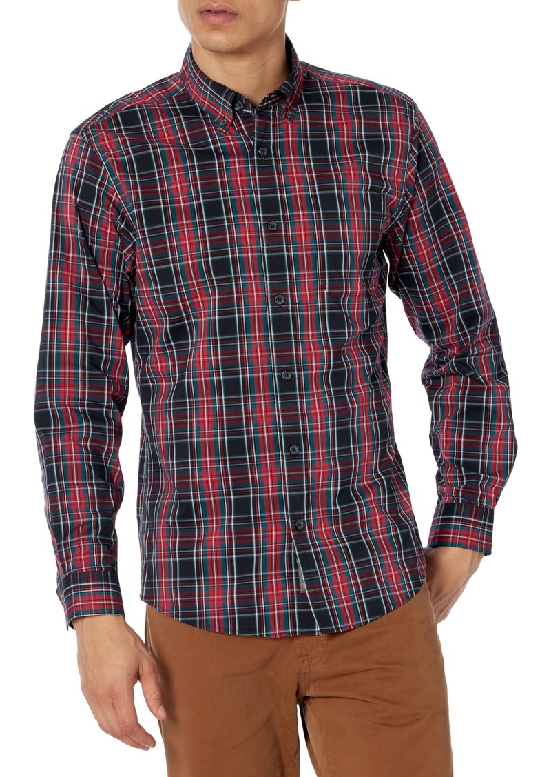 Eddie Bauer Men's Shirt BARN RED