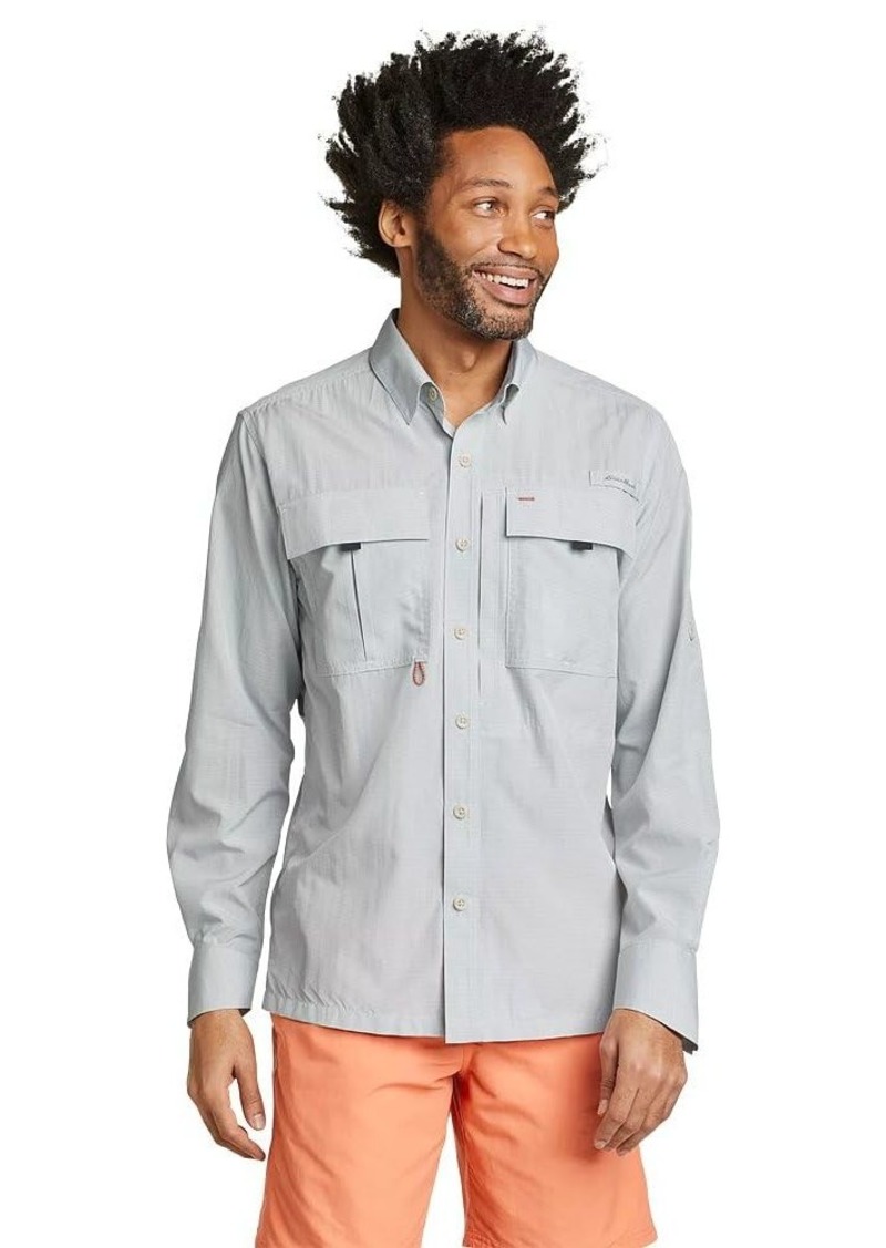 Eddie Bauer Men's UPF Guide 2.0 Long-Sleeve Shirt  XX-Large Tall