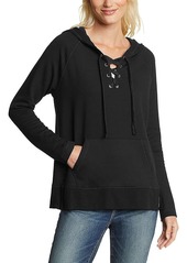 Eddie Bauer Motion Women's Everyday Enliven LS Lace Up Hoodie