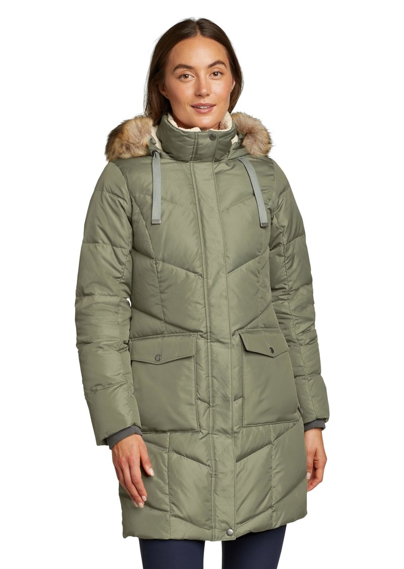 Eddie Bauer Women's Lodge CASCADIAN Down Parka SAGE