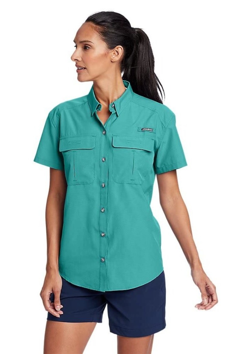 Eddie Bauer Women's UPF Guide Short-Sleeve Shirt