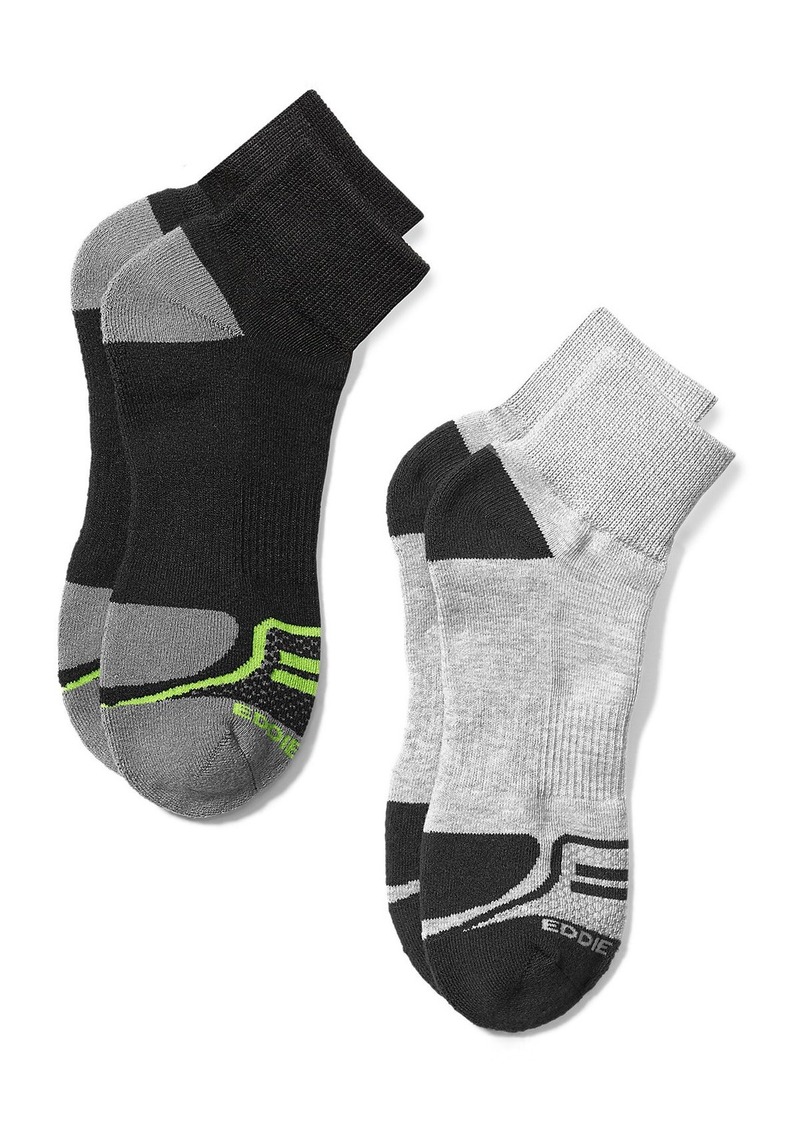 Eddie Bauer Men's Active Pro COOLMAX® Quarter Socks - 2 Pack | Misc ...