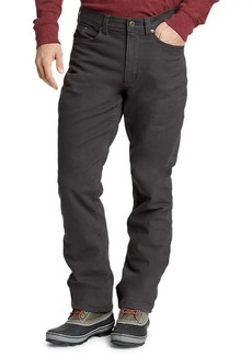 Eddie Bauer Men's Fleece-Lined Flex Mountain Jeans