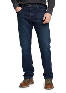 Eddie Bauer Men's Fleece-Lined Flex Straight Jeans