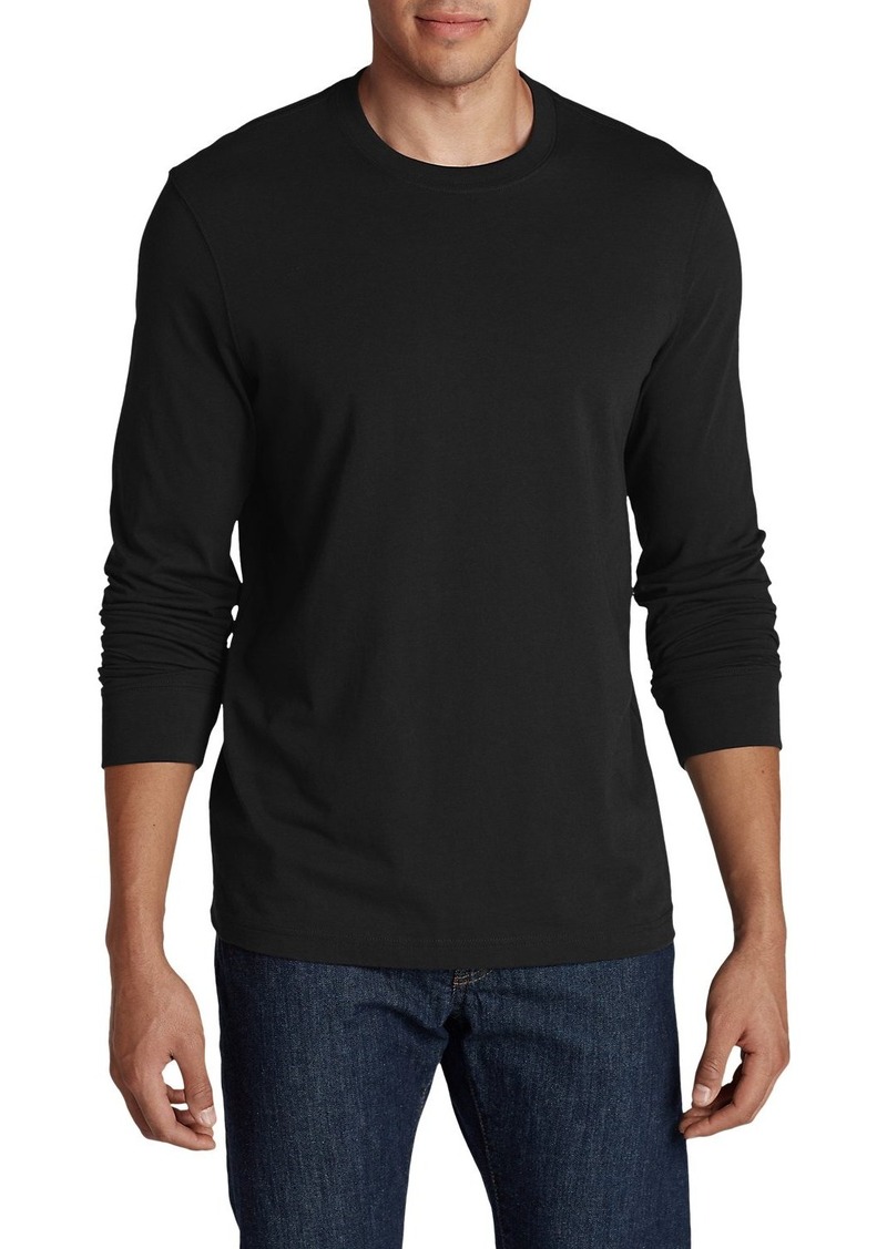 Eddie Bauer Men's Legend Wash Long-Sleeve T-Shirt - Slim Fit