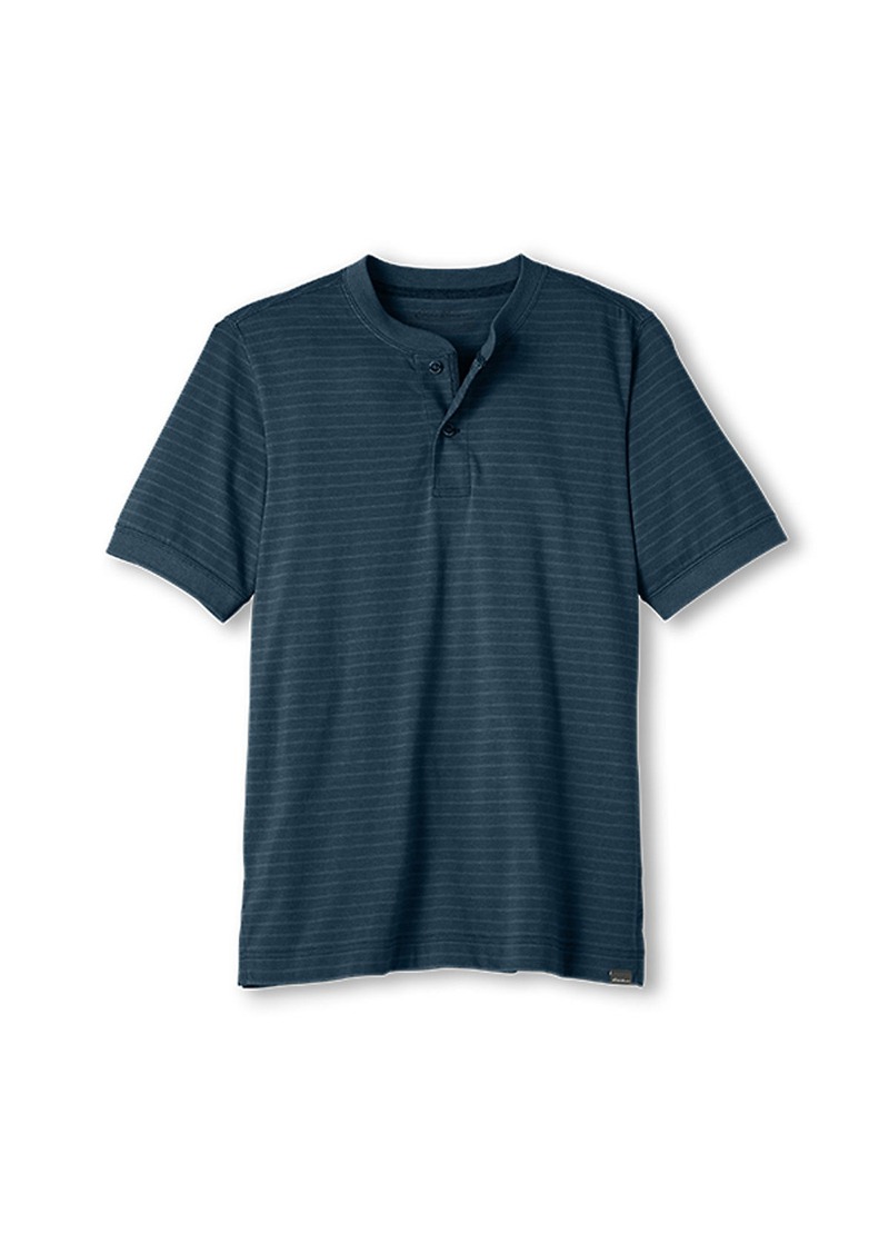 Eddie Bauer Men's Shadow-Stripe Jersey Henley Shirt | Tops