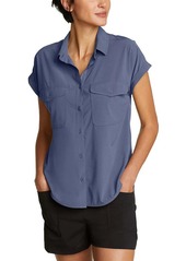 Eddie Bauer Women's Escapelite Short-Sleeve Button Shirt