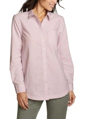 Eddie Bauer Women's Long-Sleeve Sunray Seersucker Shirt