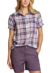 Eddie Bauer Women's Packable Short-Sleeve Shirt