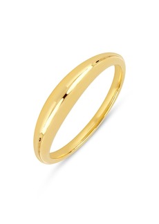 Ef Collection 14K Yellow Gold Polished Dome Ring