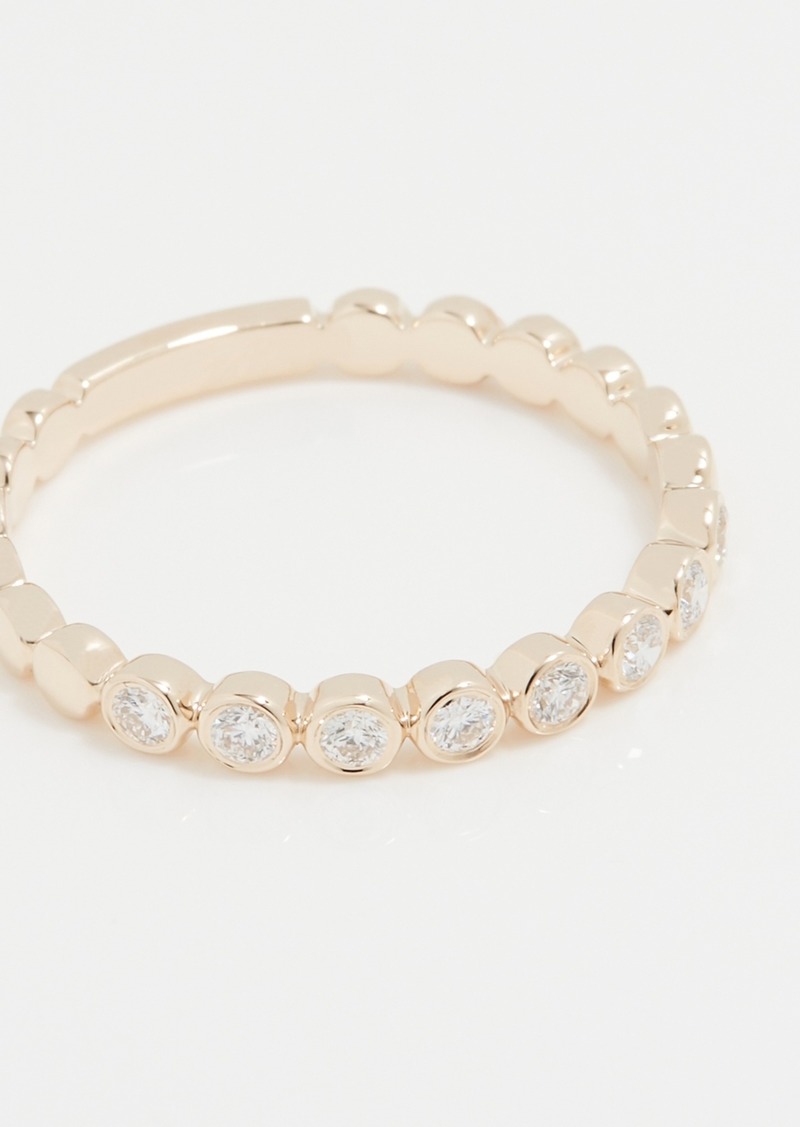 EF Collection Diamond Bezel Stack Ring