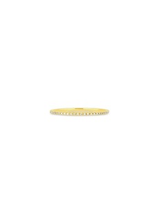 Ef Collection Eternity Stack Ring in 14K Yellow Gold with Diamonds