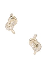 EF COLLECTION Love Knot Stud Earrings