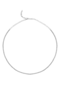 EF Collection Margo Diamond Necklace in 14K White Gold at Nordstrom